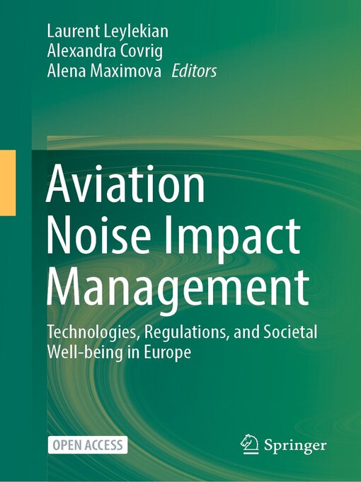 Title details for Aviation Noise Impact Management by Laurent Leylekian - Available
